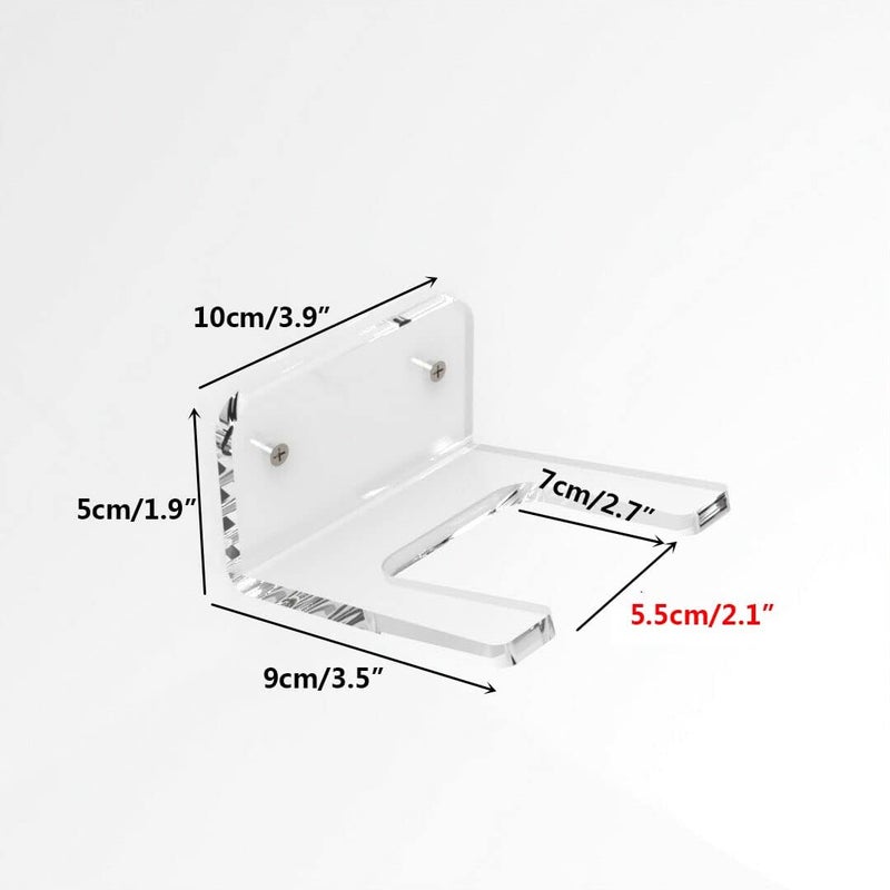 LEILIN guitar wall mount guitar wall hanger guitar stand|Acrylic Wall Mount Rack for Guitar Violin Ukulele-1 pieces - Image 2
